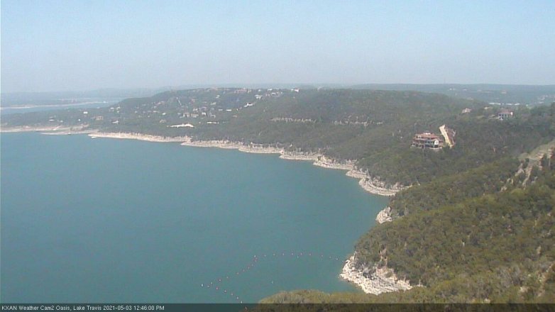 Lake Travis webcam, May 3, 2021 12:45 PM CT