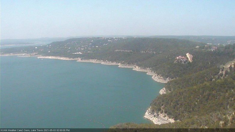 Lake Travis webcam, May 3, 2021 2:00 PM CT