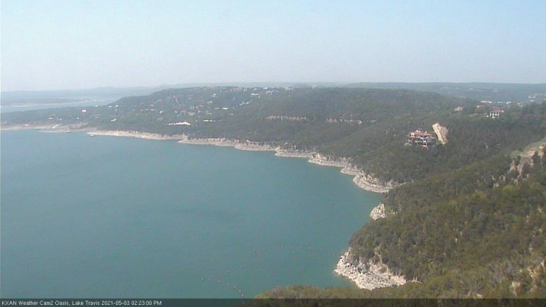 Lake Travis webcam, May 3, 2021 2:25 PM CT