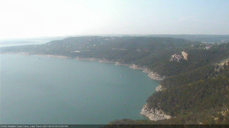 Lake Travis webcam, May 3, 2021 4:25 PM CT