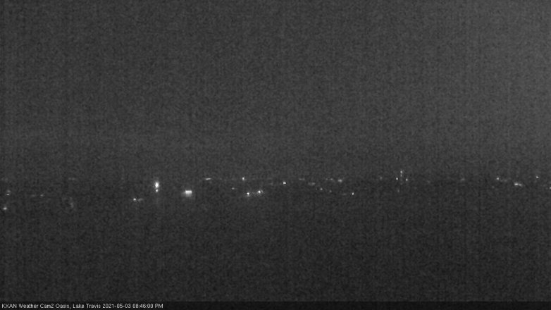 Lake Travis webcam, May 3, 2021 8:45 PM CT
