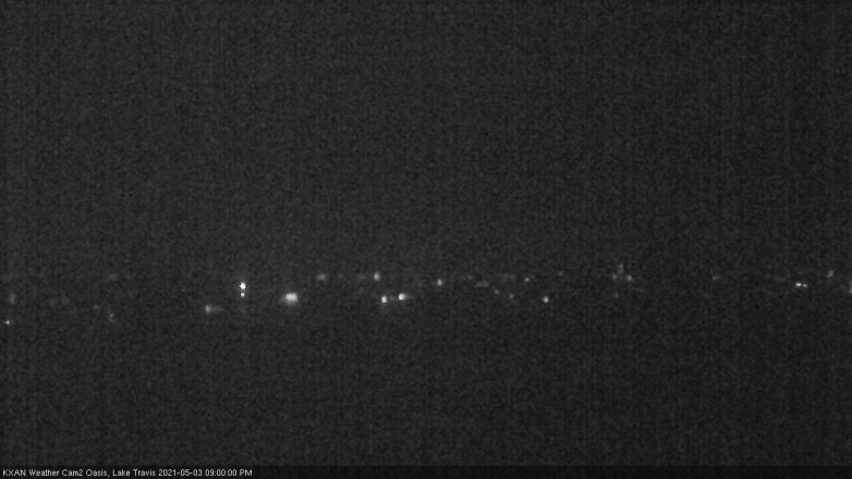 Lake Travis webcam, May 3, 2021 9:00 PM CT