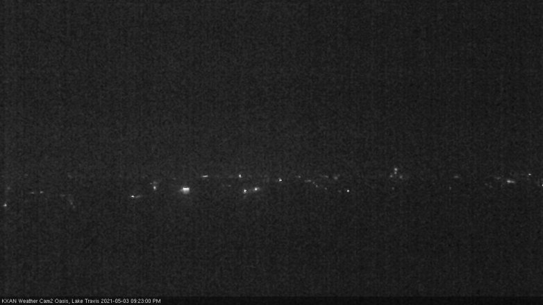 Lake Travis webcam, May 3, 2021 9:25 PM CT