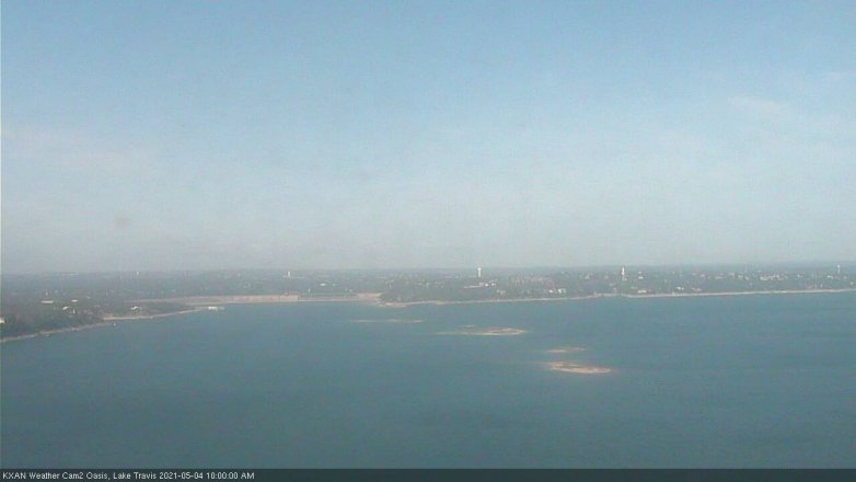 Lake Travis webcam, May 4, 2021 10:00 AM CT