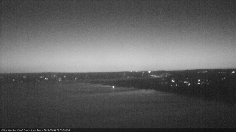 Lake Travis webcam, May 4, 2021 9:00 PM CT