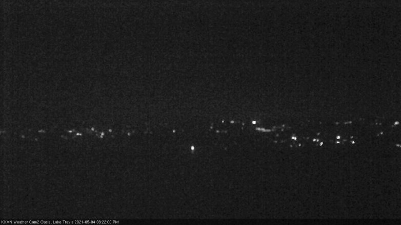 Lake Travis webcam, May 4, 2021 9:25 PM CT