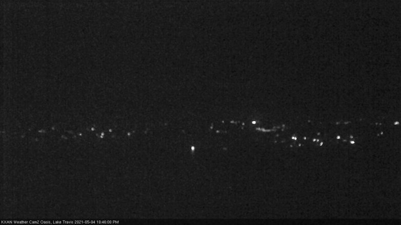 Lake Travis webcam, May 4, 2021 10:45 PM CT