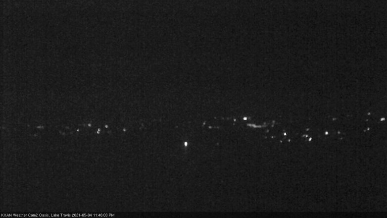 Lake Travis webcam, May 4, 2021 11:45 PM CT