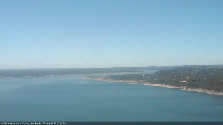 Lake Travis webcam, May 5, 2021 2:25 PM CT