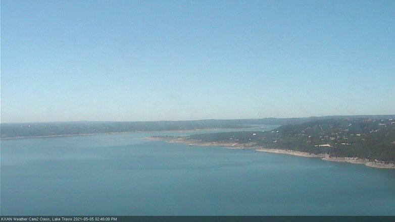 Lake Travis webcam, May 5, 2021 2:45 PM CT