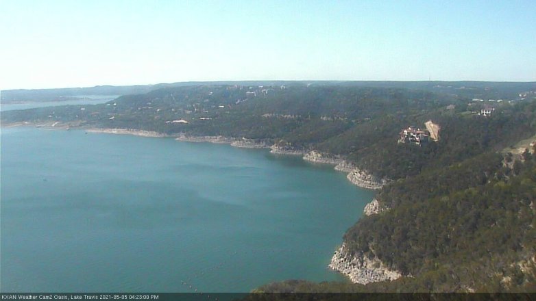 Lake Travis webcam, May 5, 2021 4:25 PM CT