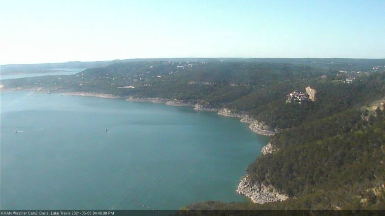 Lake Travis webcam, May 5, 2021 4:45 PM CT