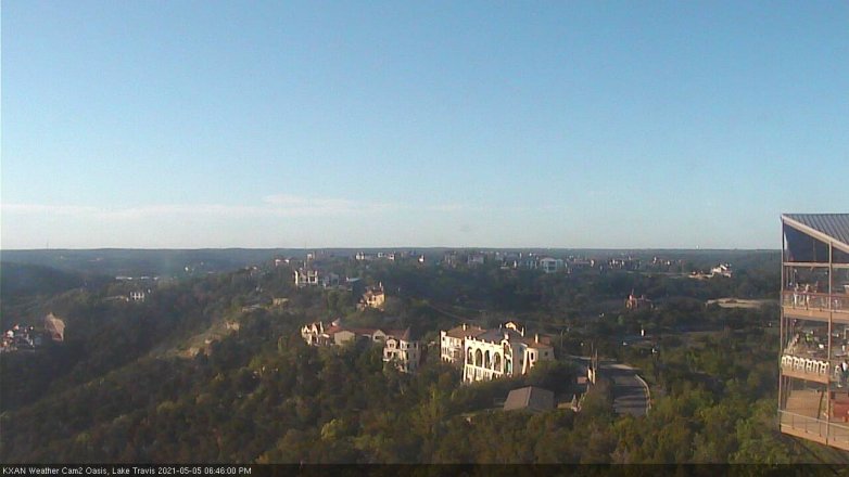 Lake Travis webcam, May 5, 2021 6:45 PM CT