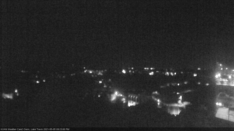 Lake Travis webcam, May 5, 2021 9:25 PM CT