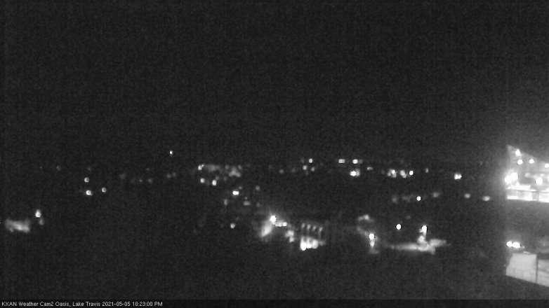 Lake Travis webcam, May 5, 2021 10:25 PM CT