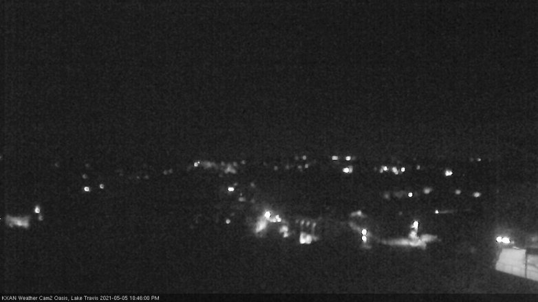Lake Travis webcam, May 5, 2021 10:45 PM CT