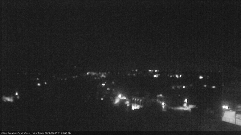 Lake Travis webcam, May 5, 2021 11:25 PM CT