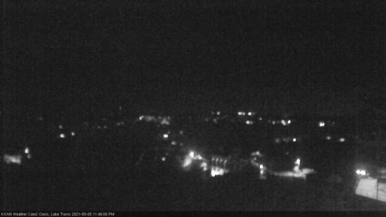 Lake Travis webcam, May 5, 2021 11:45 PM CT