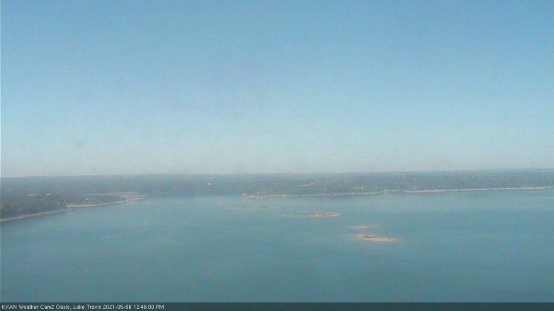 Lake Travis webcam, May 6, 2021 12:45 PM CT