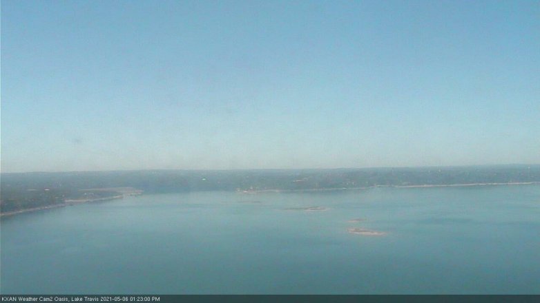 Lake Travis webcam, May 6, 2021 1:25 PM CT