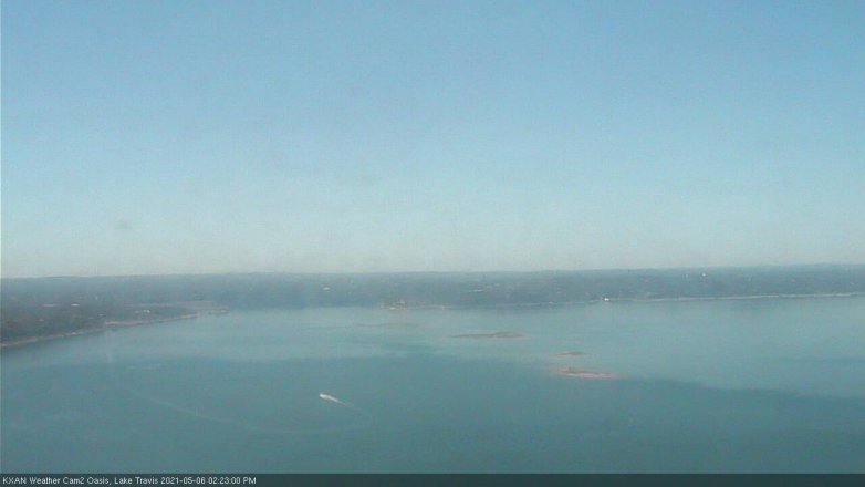 Lake Travis webcam, May 6, 2021 2:25 PM CT