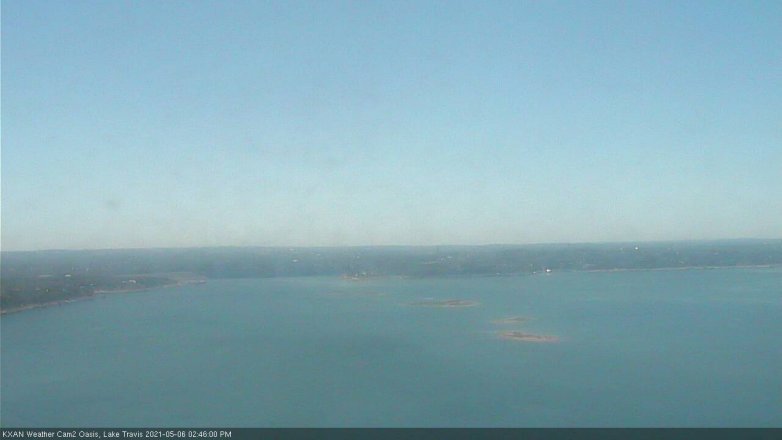Lake Travis webcam, May 6, 2021 2:45 PM CT