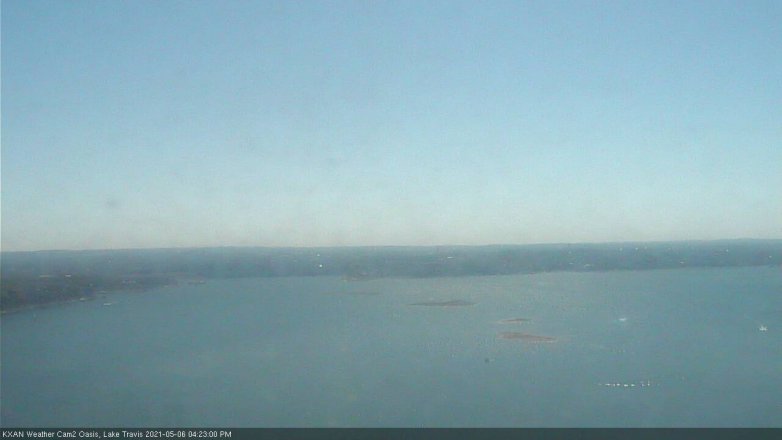 Lake Travis webcam, May 6, 2021 4:25 PM CT