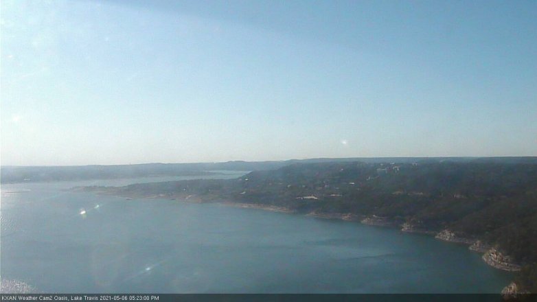 Lake Travis webcam, May 6, 2021 5:25 PM CT