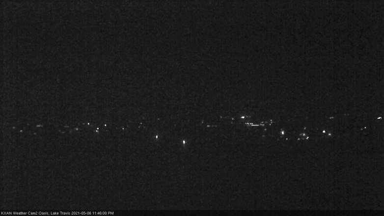 Lake Travis webcam, May 6, 2021 11:45 PM CT