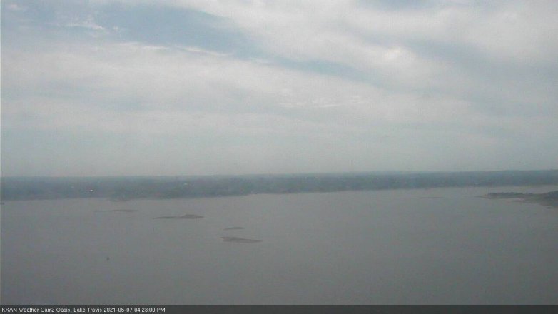 Lake Travis webcam, May 7, 2021 4:25 PM CT
