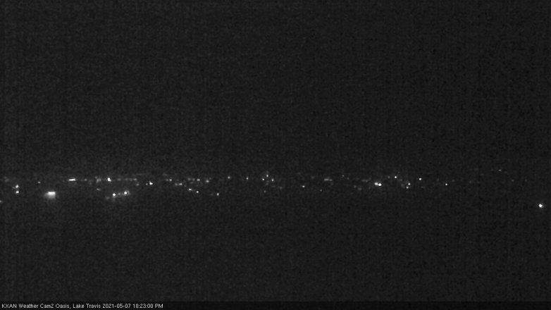 Lake Travis webcam, May 7, 2021 10:25 PM CT