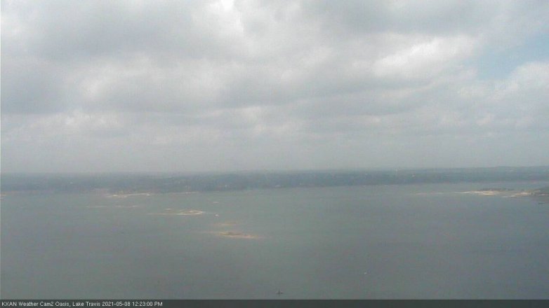 Lake Travis webcam, May 8, 2021 12:25 PM CT
