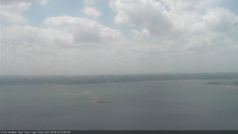 Lake Travis webcam, May 8, 2021 2:25 PM CT
