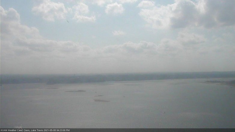 Lake Travis webcam, May 8, 2021 4:25 PM CT