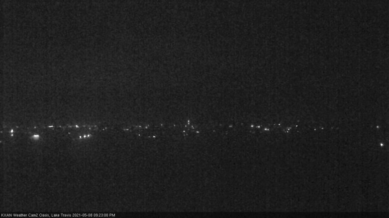 Lake Travis webcam, May 8, 2021 9:25 PM CT