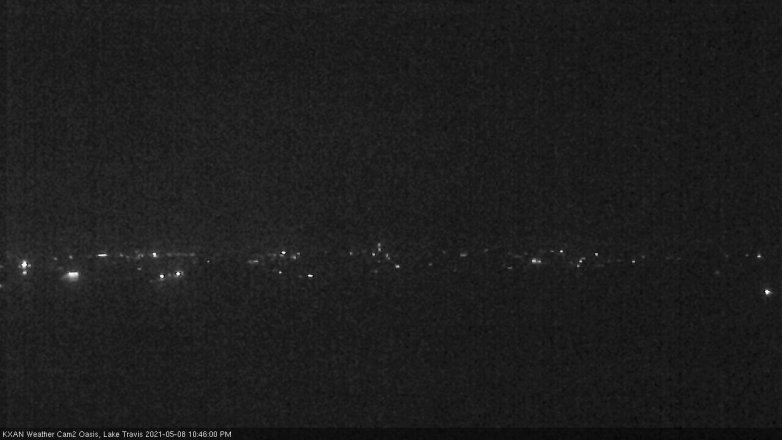 Lake Travis webcam, May 8, 2021 10:45 PM CT