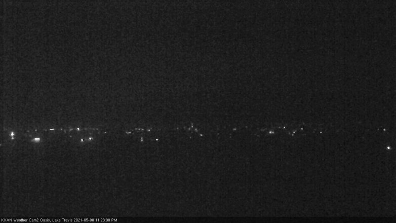 Lake Travis webcam, May 8, 2021 11:25 PM CT