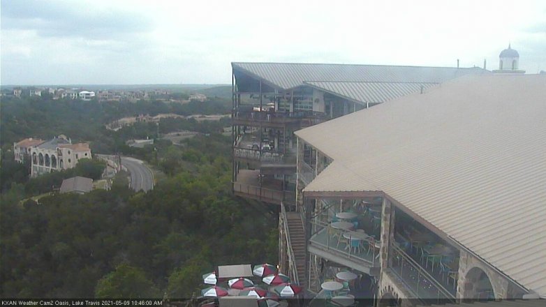 Lake Travis webcam, May 9, 2021 10:45 AM CT