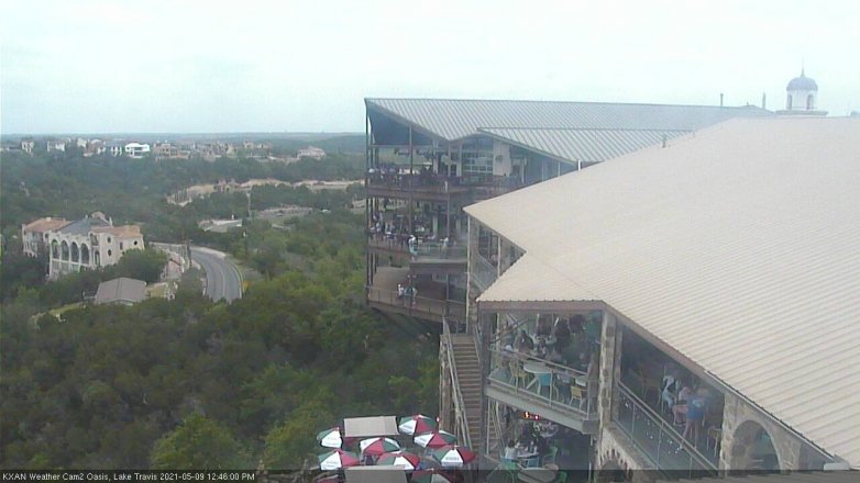 Lake Travis webcam, May 9, 2021 12:45 PM CT