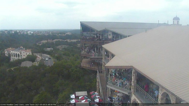 Lake Travis webcam, May 9, 2021 1:45 PM CT