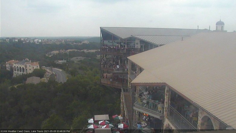 Lake Travis webcam, May 9, 2021 3:45 PM CT
