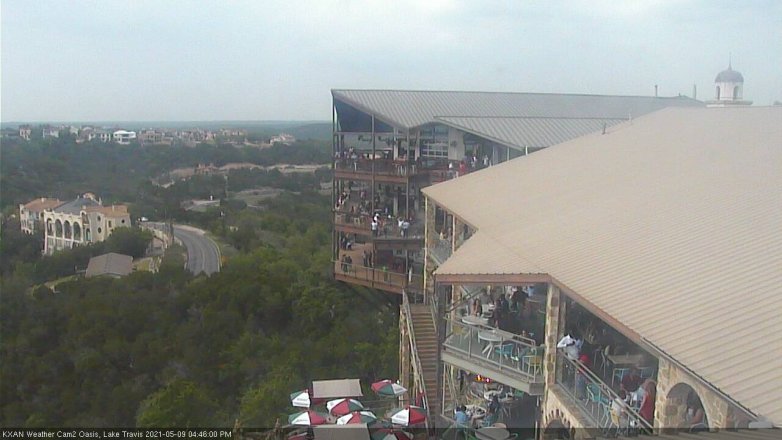 Lake Travis webcam, May 9, 2021 4:45 PM CT