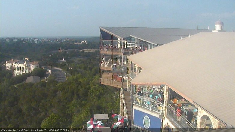 Lake Travis webcam, May 9, 2021 6:25 PM CT