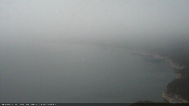 Lake Travis webcam, May 10, 2021 9:25 AM CT