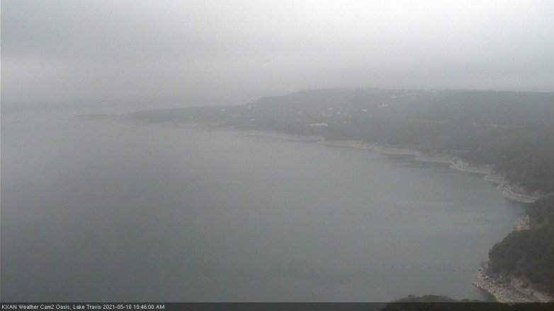 Lake Travis webcam, May 10, 2021 10:45 AM CT