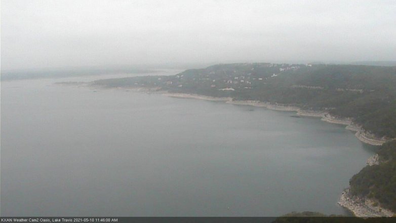 Lake Travis webcam, May 10, 2021 11:45 AM CT