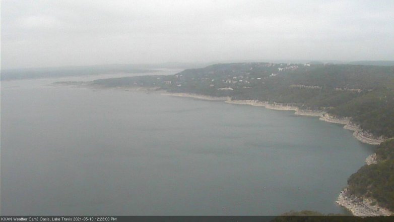 Lake Travis webcam, May 10, 2021 12:25 PM CT