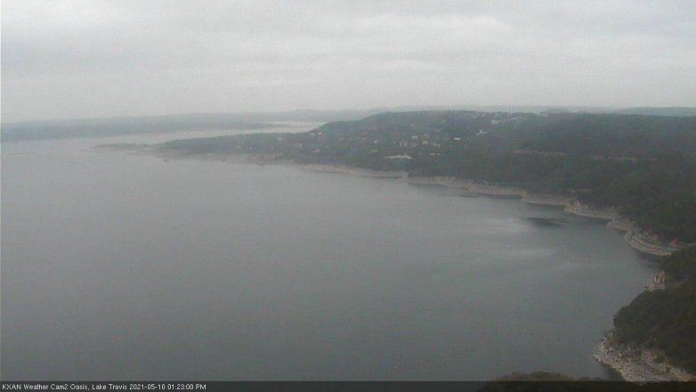 Lake Travis webcam, May 10, 2021 1:25 PM CT