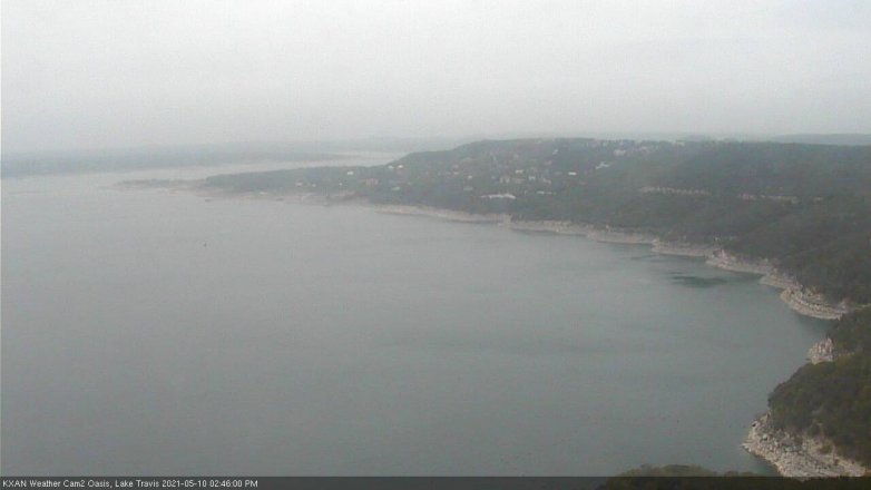 Lake Travis webcam, May 10, 2021 2:45 PM CT