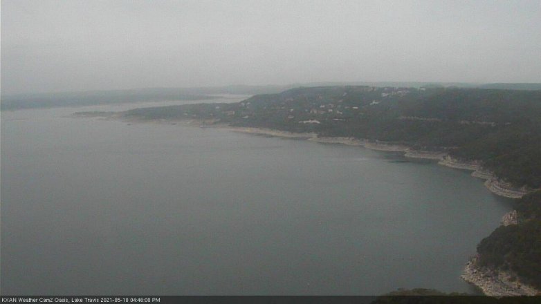 Lake Travis webcam, May 10, 2021 4:45 PM CT